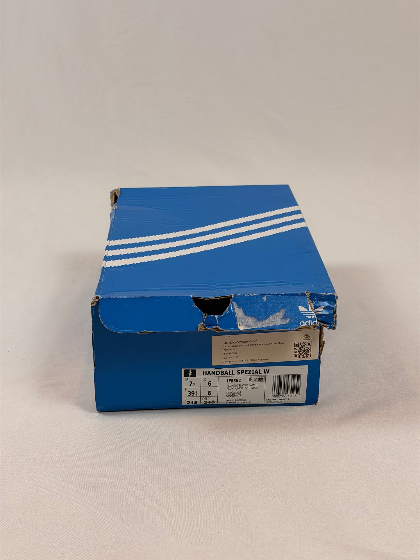 Adidas Spezial Aluminum Core Black (Damaged Box)