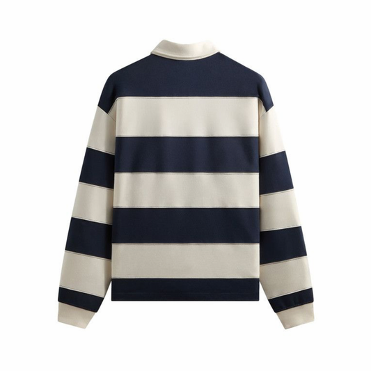 Kith Compact Fleece Striped Rugby Nocturnal