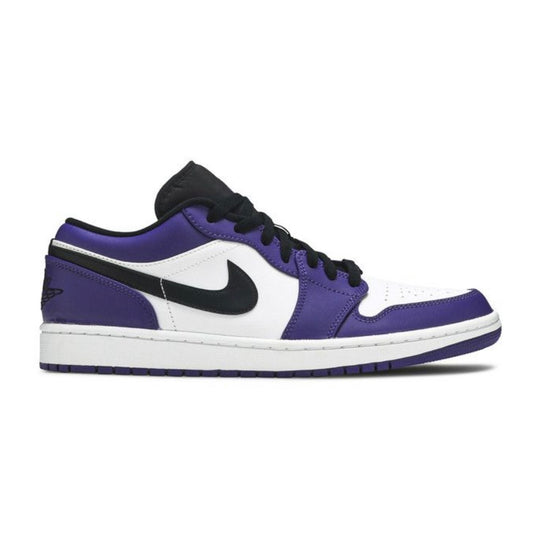Jordan 1 Low Court Purple White
