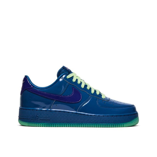 Nike Air Force 1 Low Patent Leather Mystic Navy Ice Grape