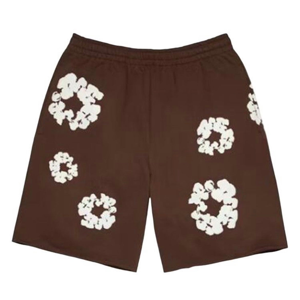 Denim Tears Cotton Wreath Sweatshorts Brown