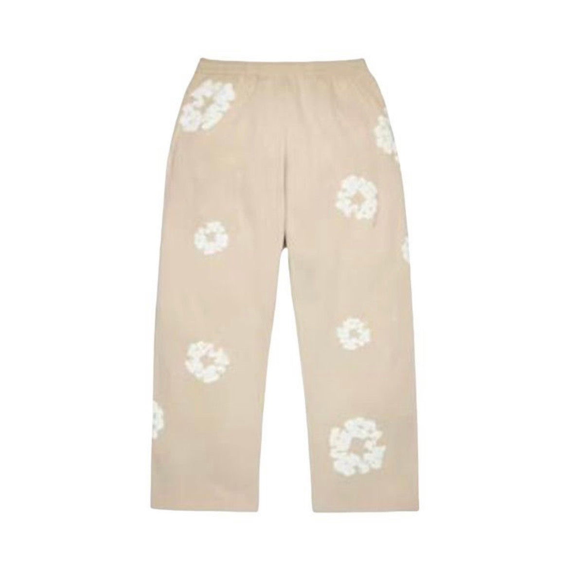 Denim Tears Cotton Wreath Baggy Sweatpants Cream