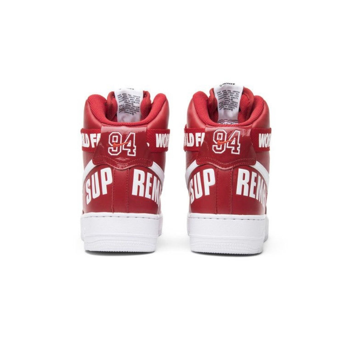 Nike Air Force 1 High Supreme World Famous Red