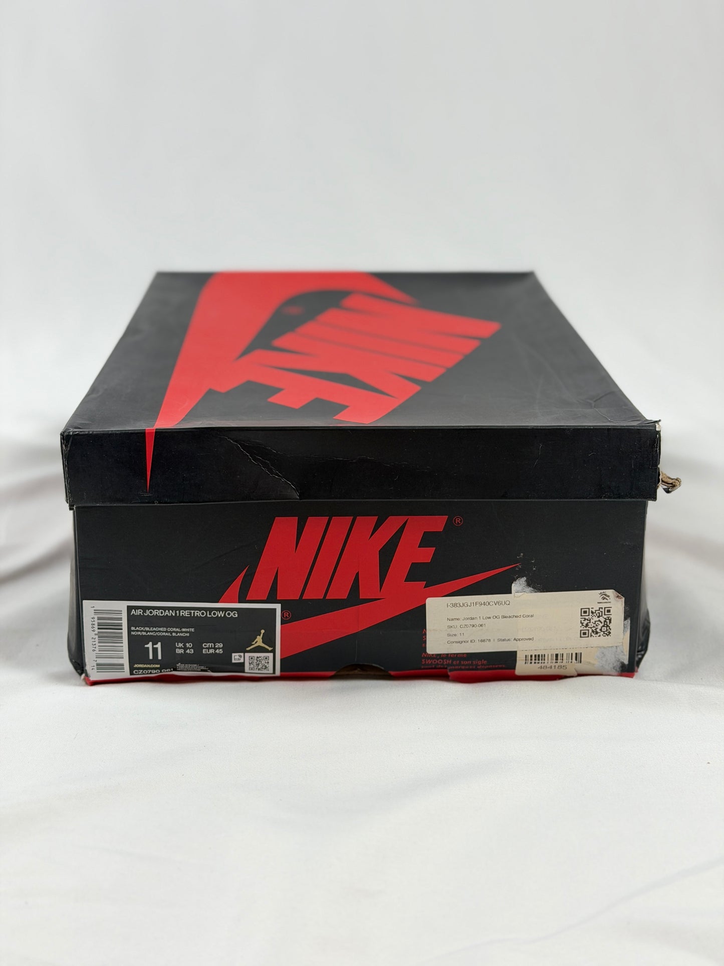 Jordan 1 Low OG Bleached Coral