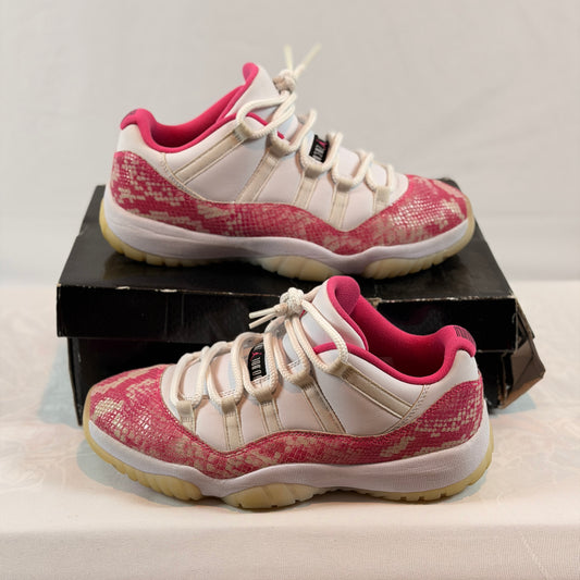Jordan 11 Retro Low Pink Snakeskin (Women’s)(Pre-Owned)