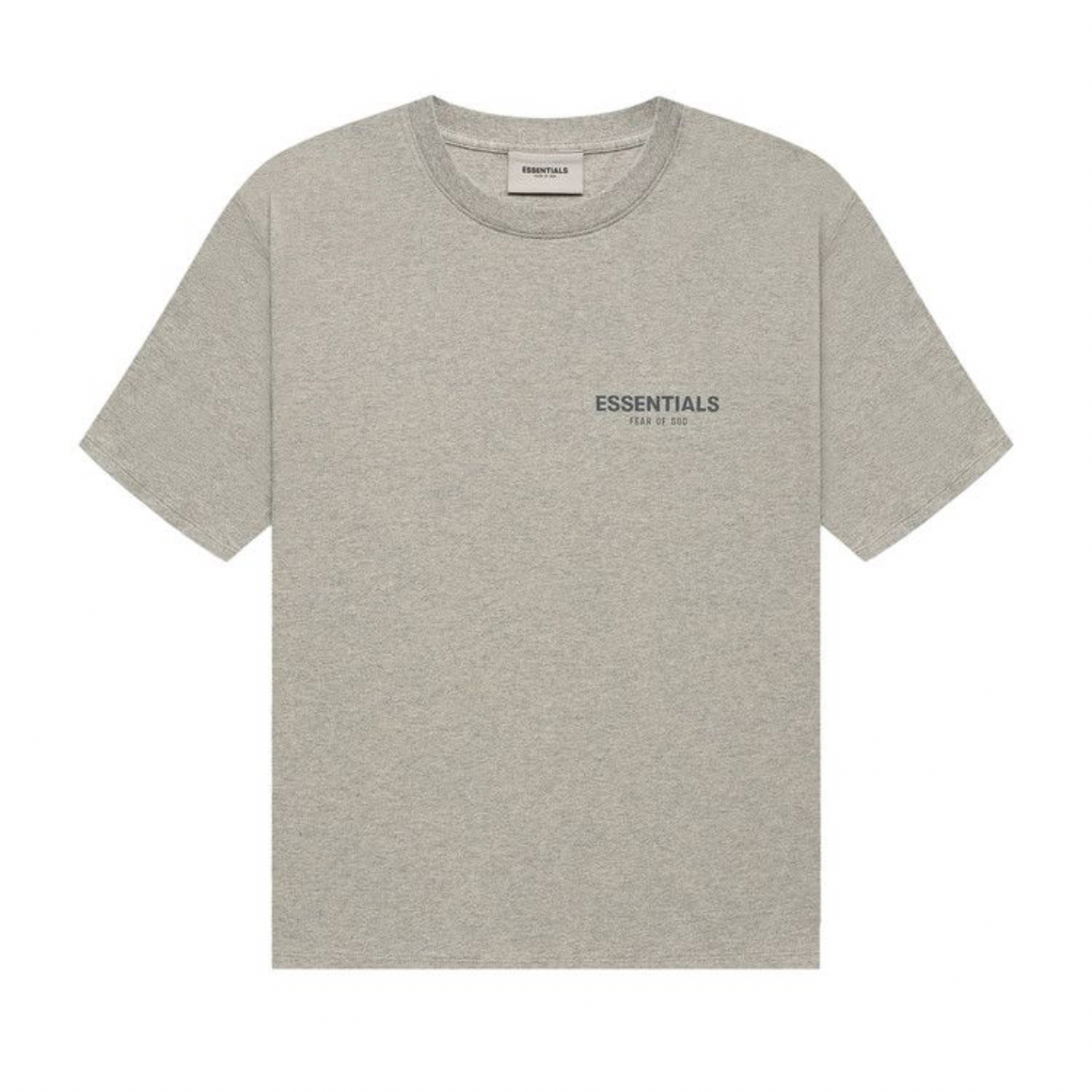 Essentials T Shirt Dark Heather Oatmeal