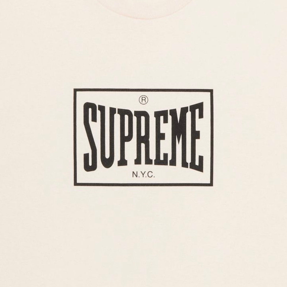 Supreme Warm Up Tee Pale Pink