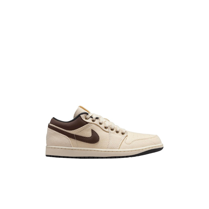 Jordan 1 Low Pale Ivory Baroque Brown