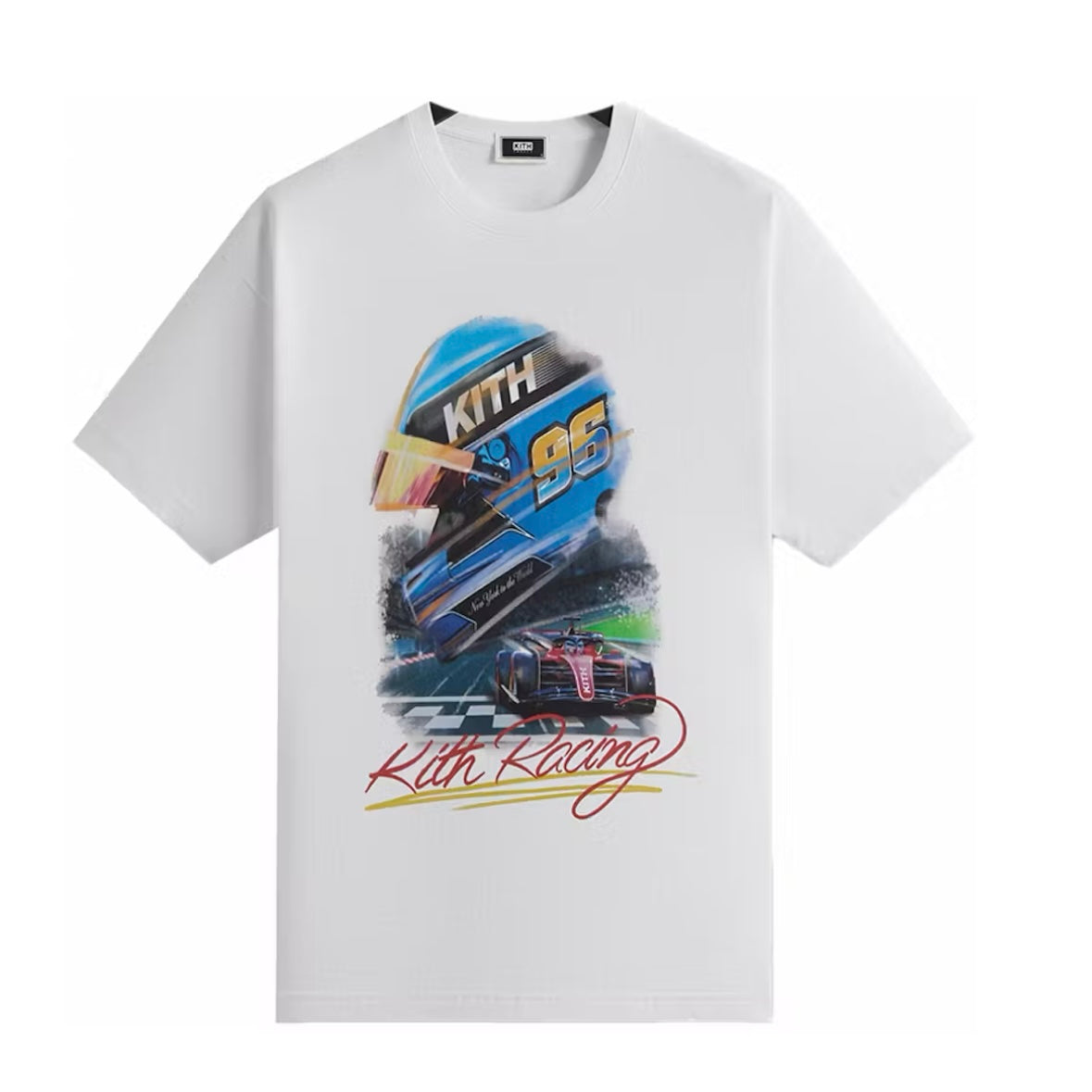 Kith F1 Vintage Tee White