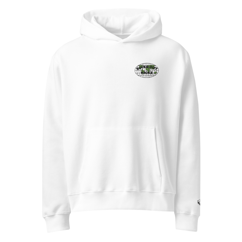 SOK Around The World Globe Logo Oversized heavyweight hoodie