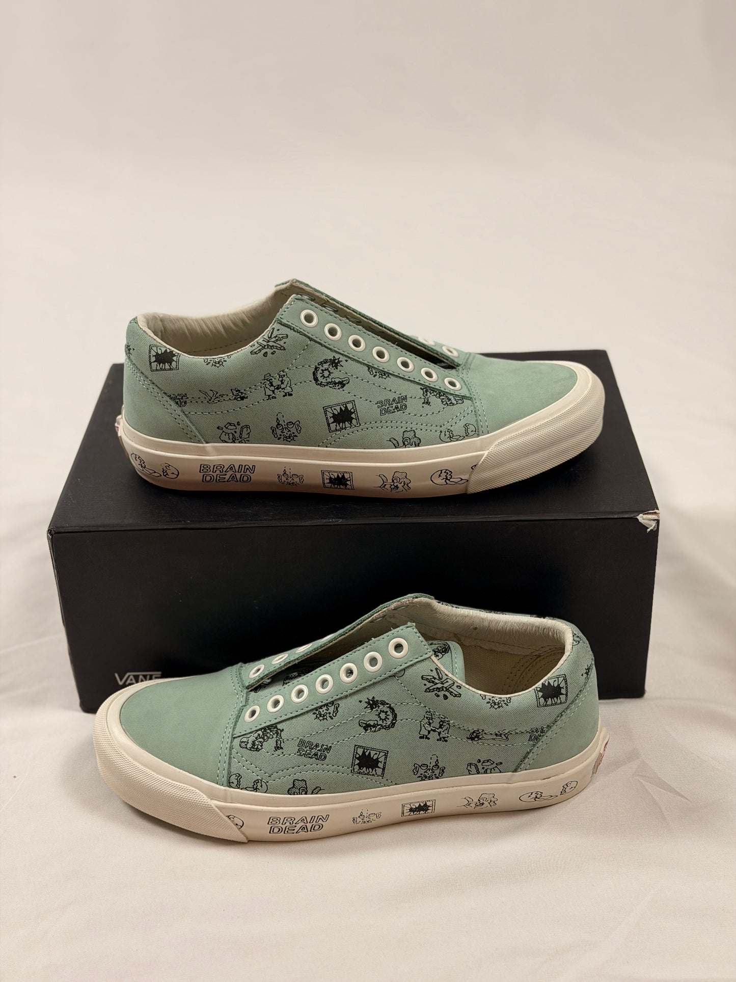 Vans Old Skool LX x Brain Dead Granite Green