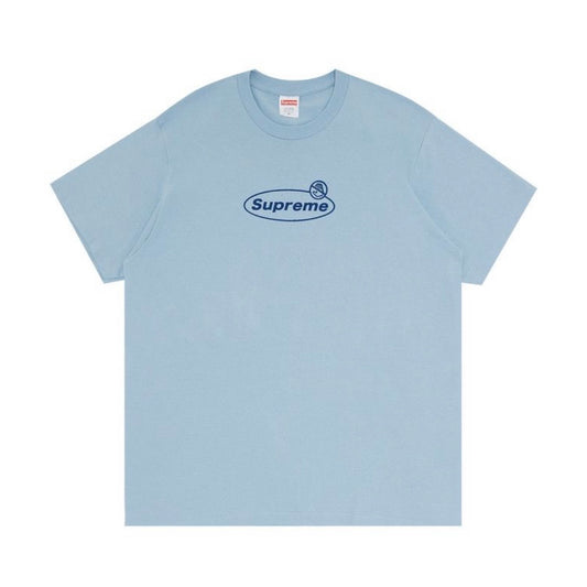 Supreme Warning Tee Dusty Blue