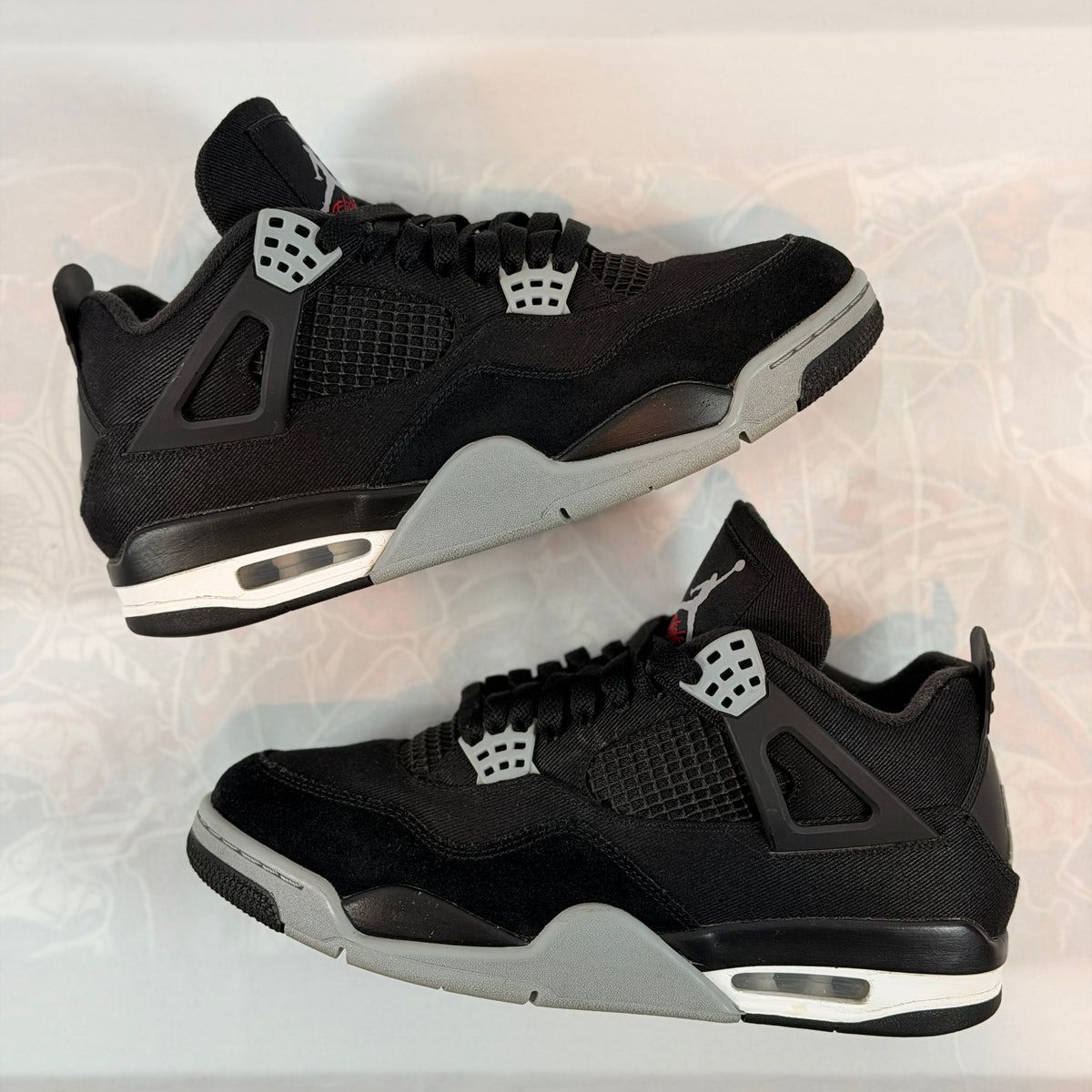 Jordan 4 Retro SE Black Canvas (Pre-Owned)