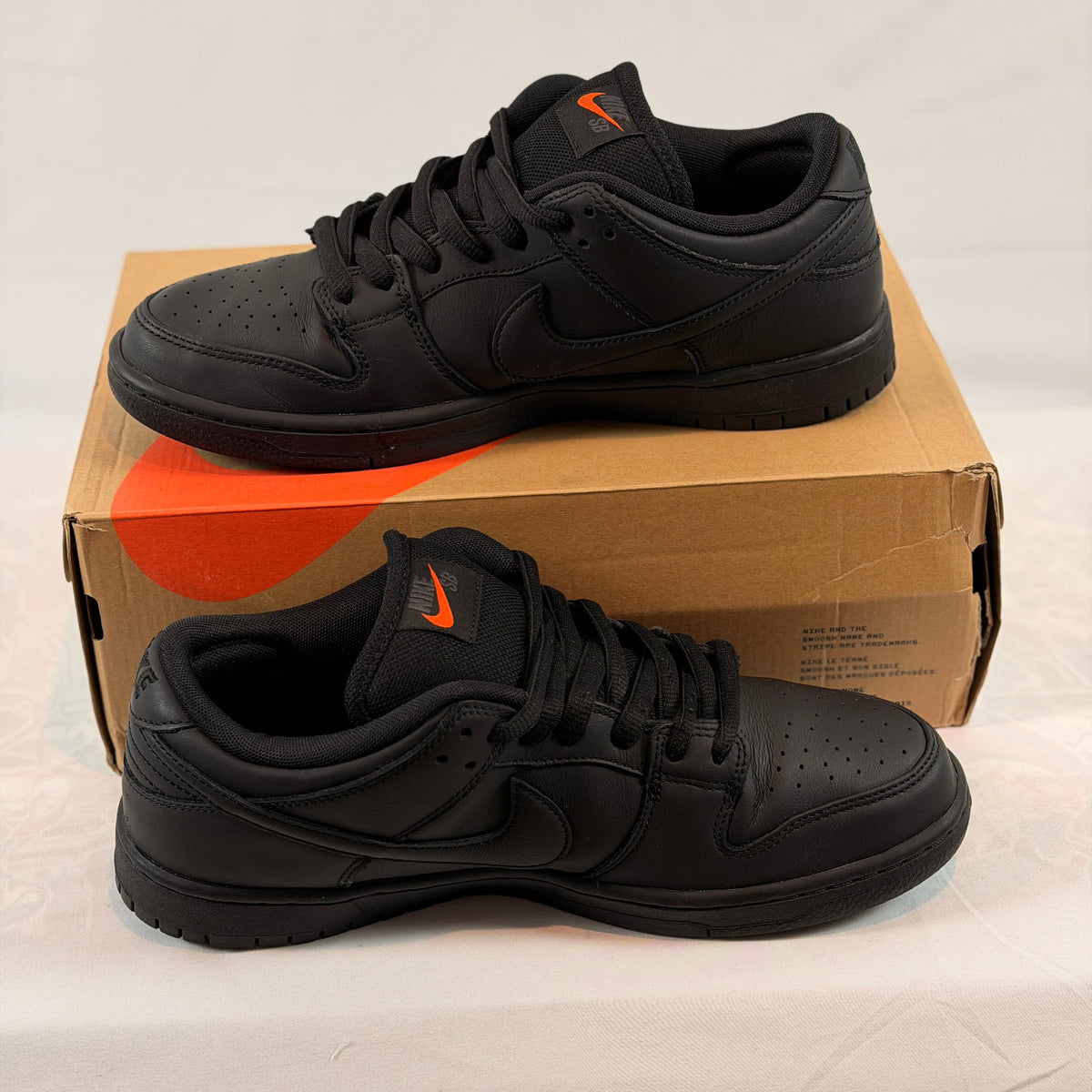 Nike SB Dunk Low Pro Triple Black (Pre-Owned)