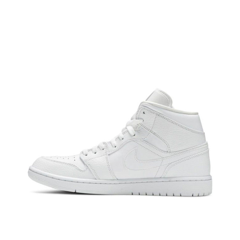 Jordan 1 Mid Triple White 2.0 (2020)