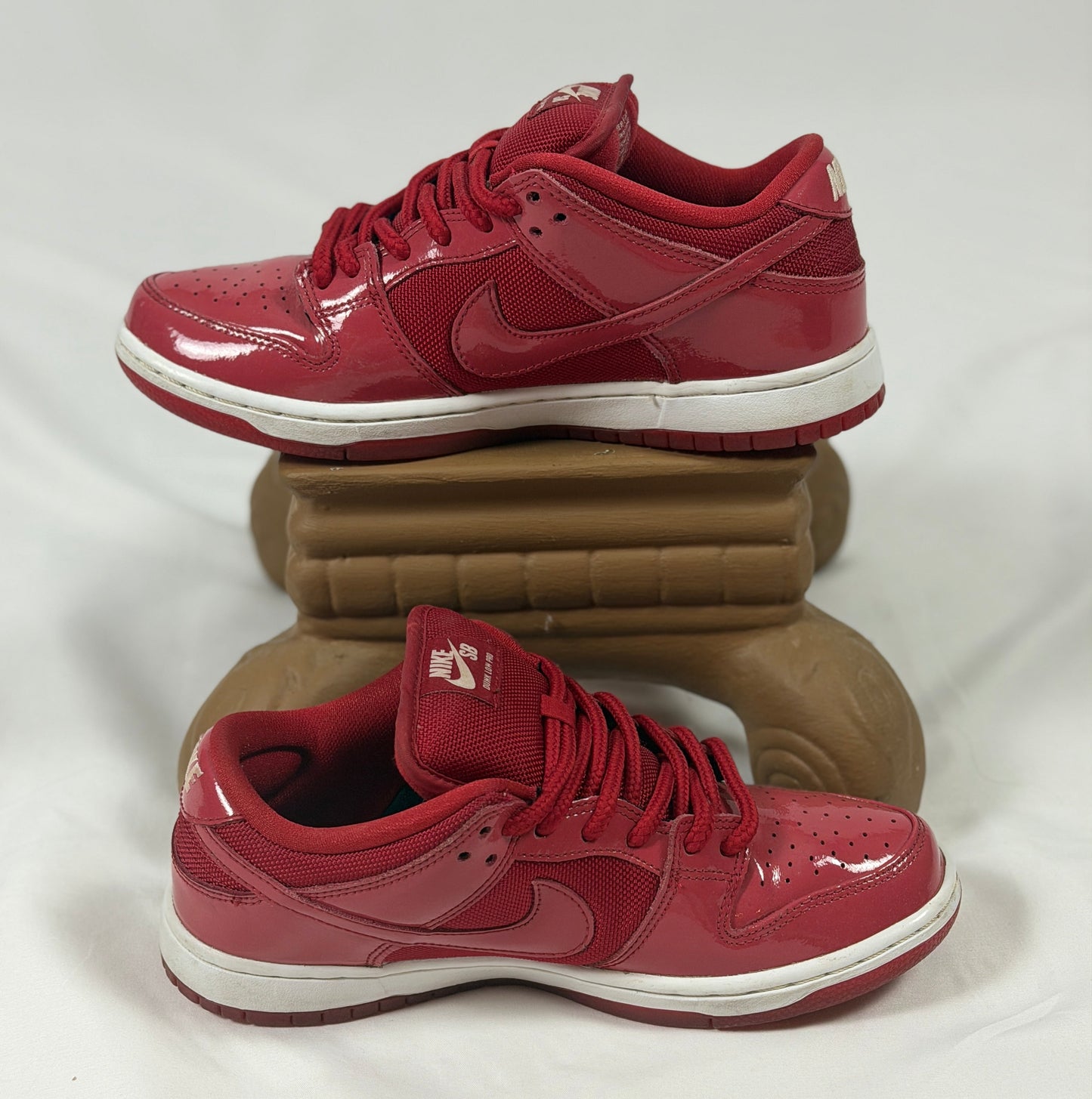 Nike SB Dunk Low Red Patent Leather (Pre-Owned)