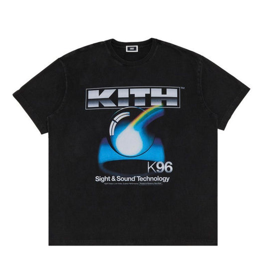 Kith Sight & Sound 1996 Vintage Tee Black