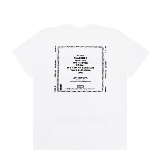 Supreme T Shirt Melvins Bullhead White