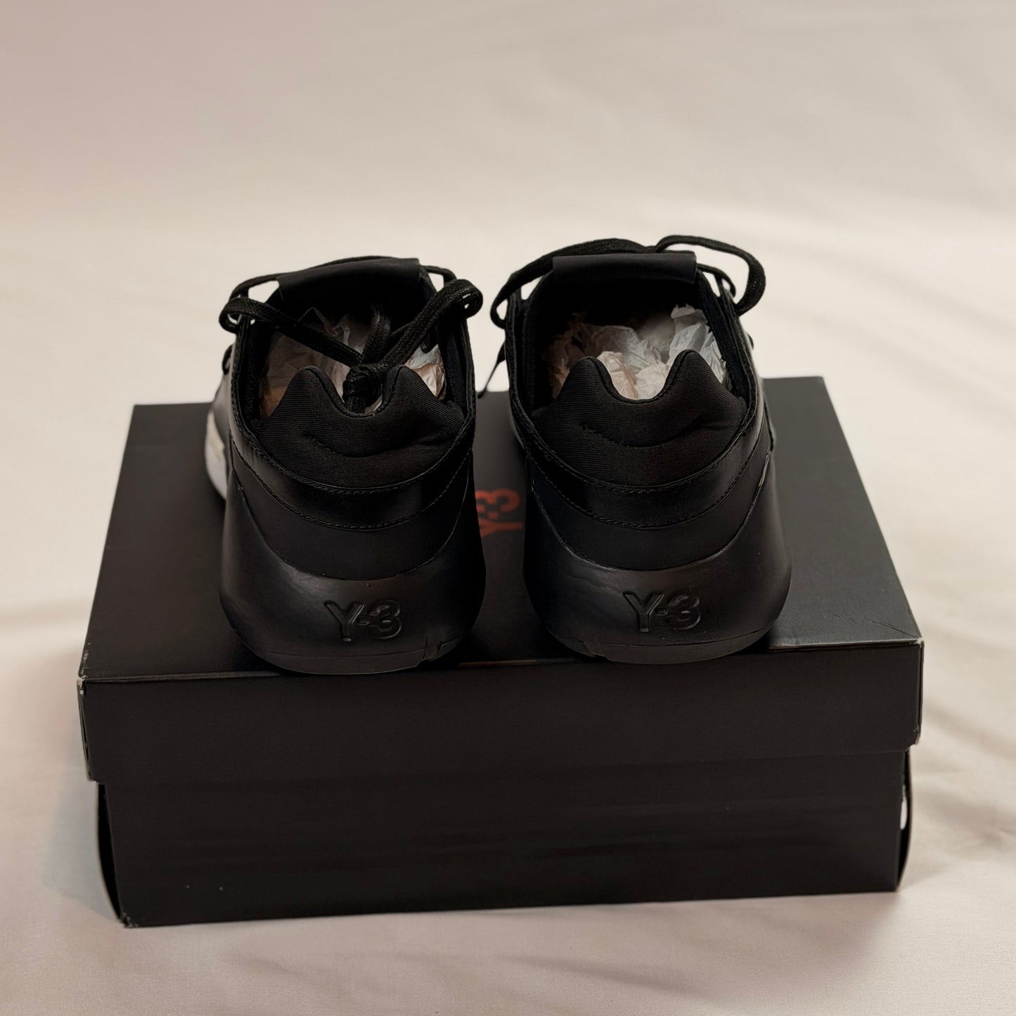 Adidas Y-3 QR Run Black White (Pre-Owned)
