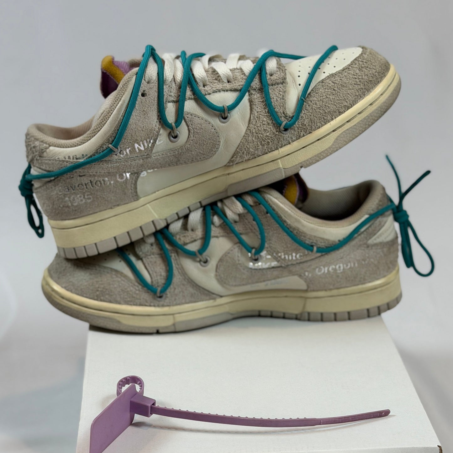 Nike Dunk Low Off-White Lot 36 (Pre-Owned) (Replacement Box)
