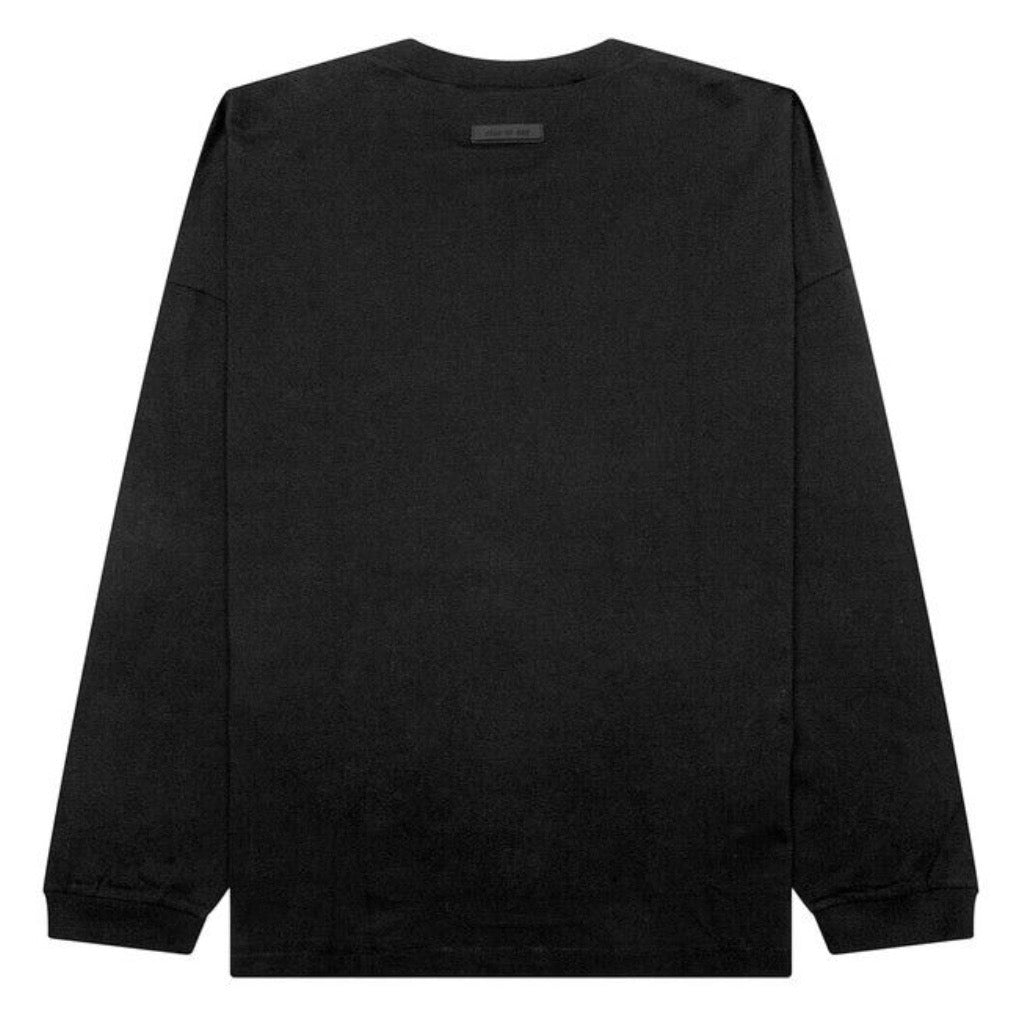 Fear of God Essentials Long-Sleeve Tee 'Jet Black'