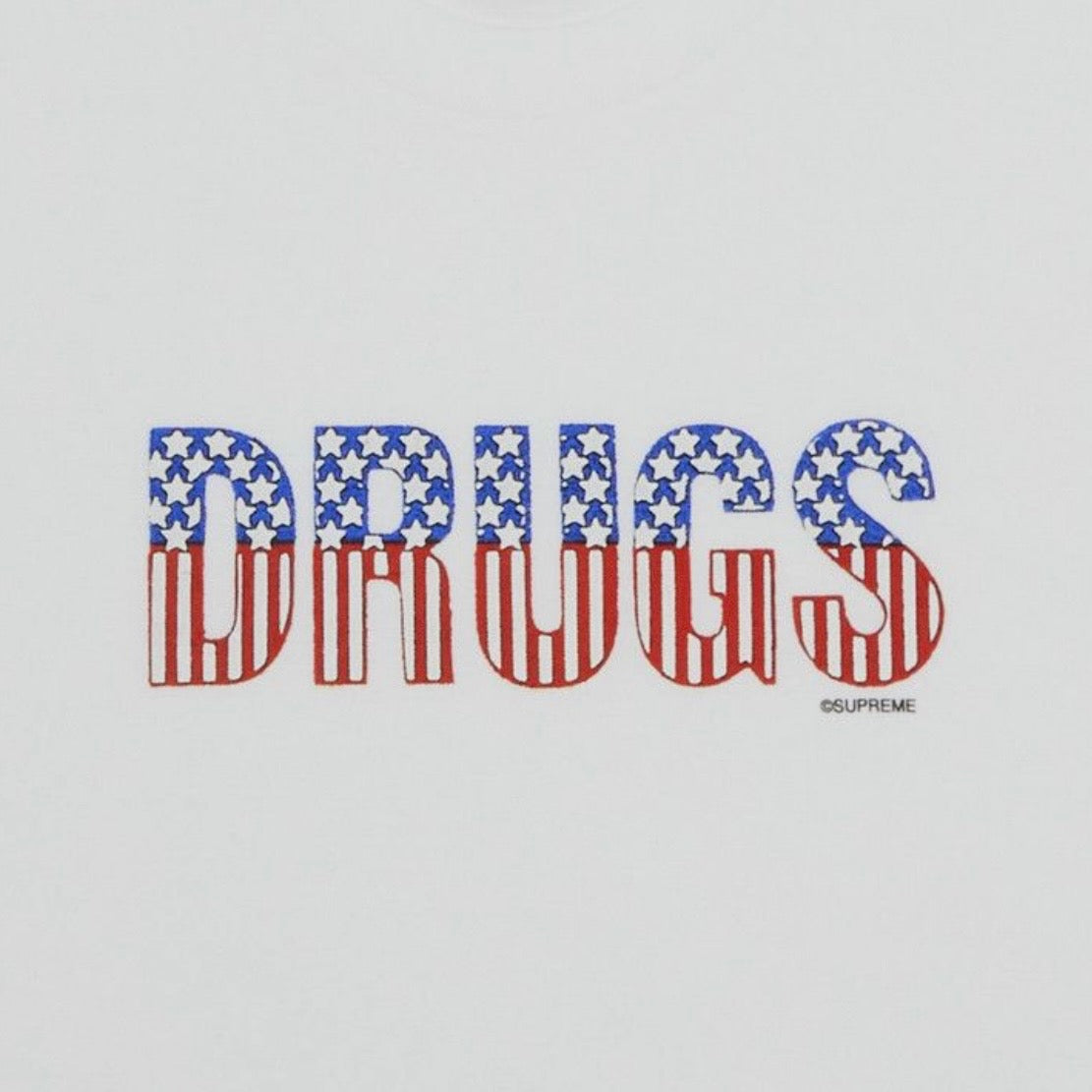 Supreme Drugs Tee White