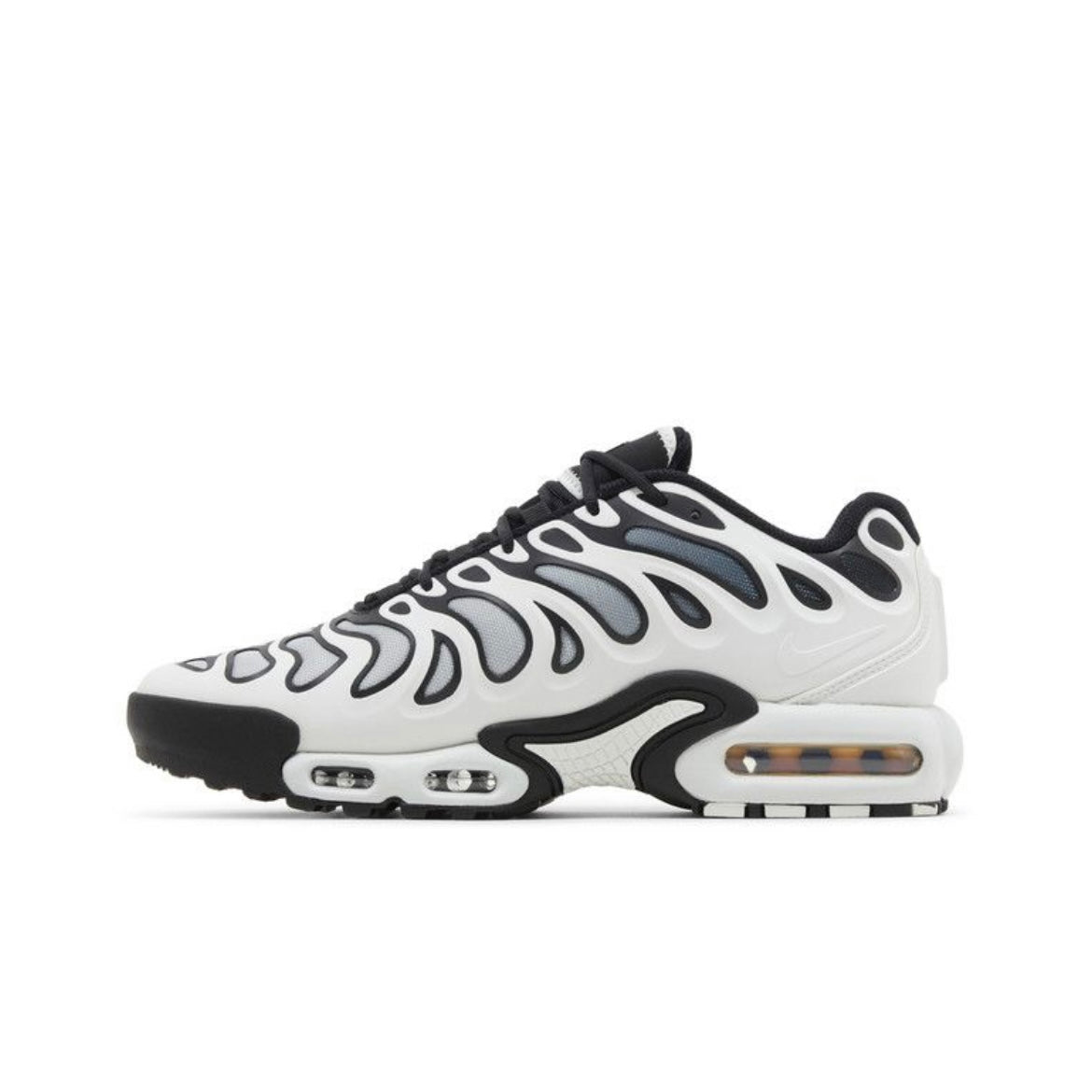 Nike Air Max Plus Drift White Black Metallic Silver
