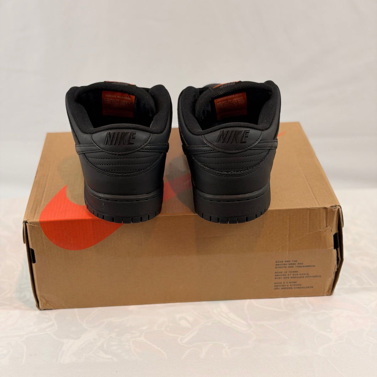 Nike SB Dunk Low Pro Triple Black (Pre-Owned)