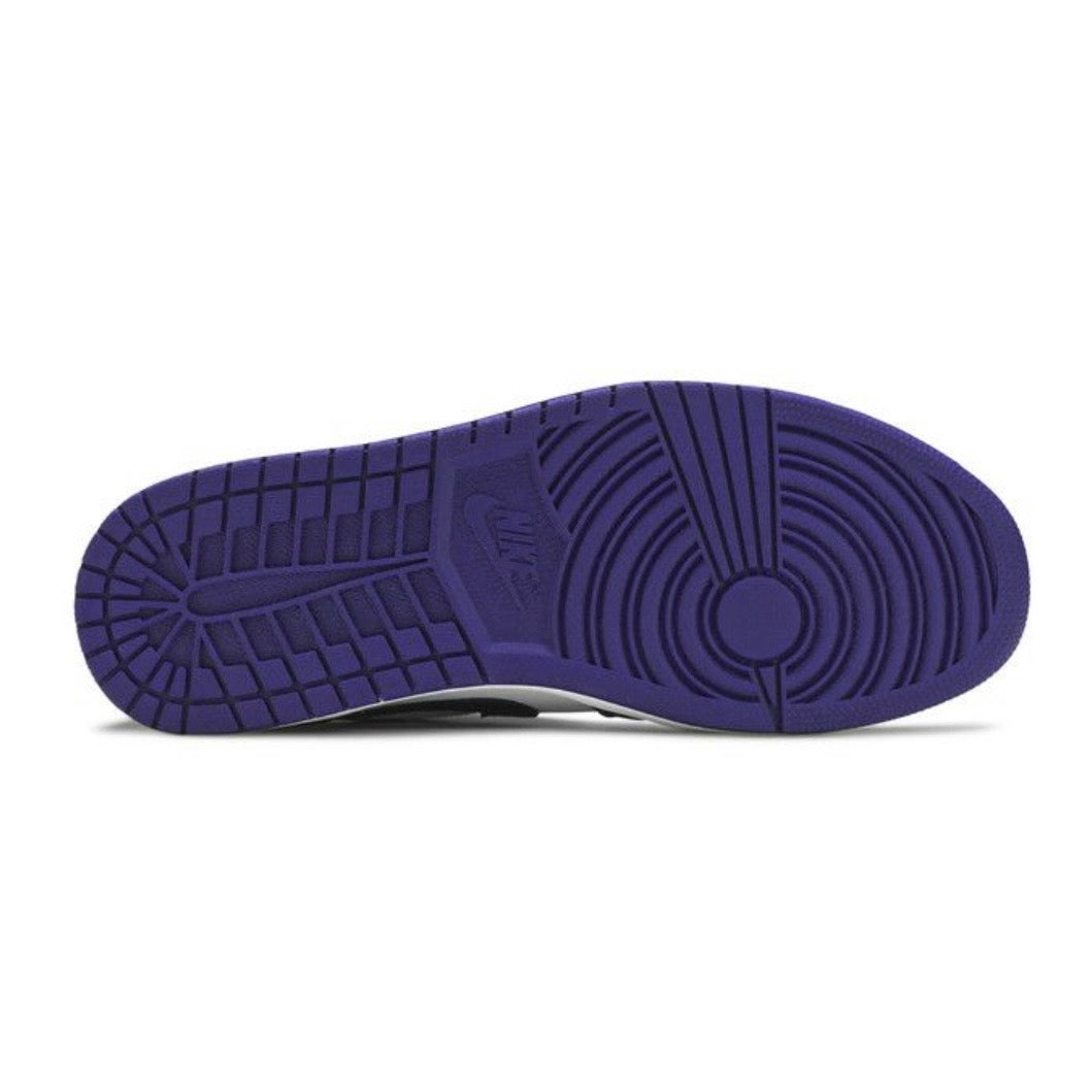 Jordan 1 Low Court Purple White