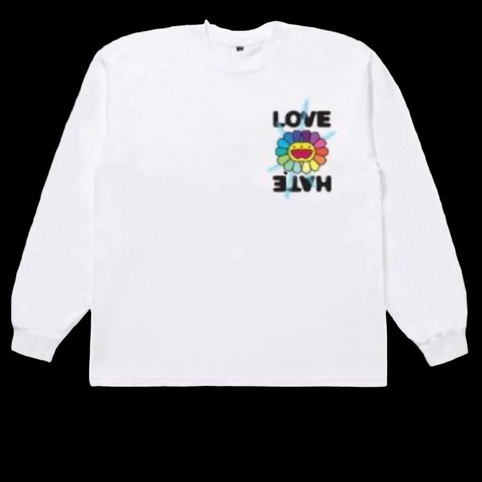 Post Malone x Takashi Murikami Longsleeve T Shirt White