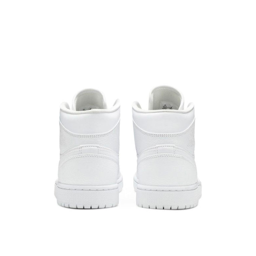 Jordan 1 Mid Triple White 2.0 (2020)