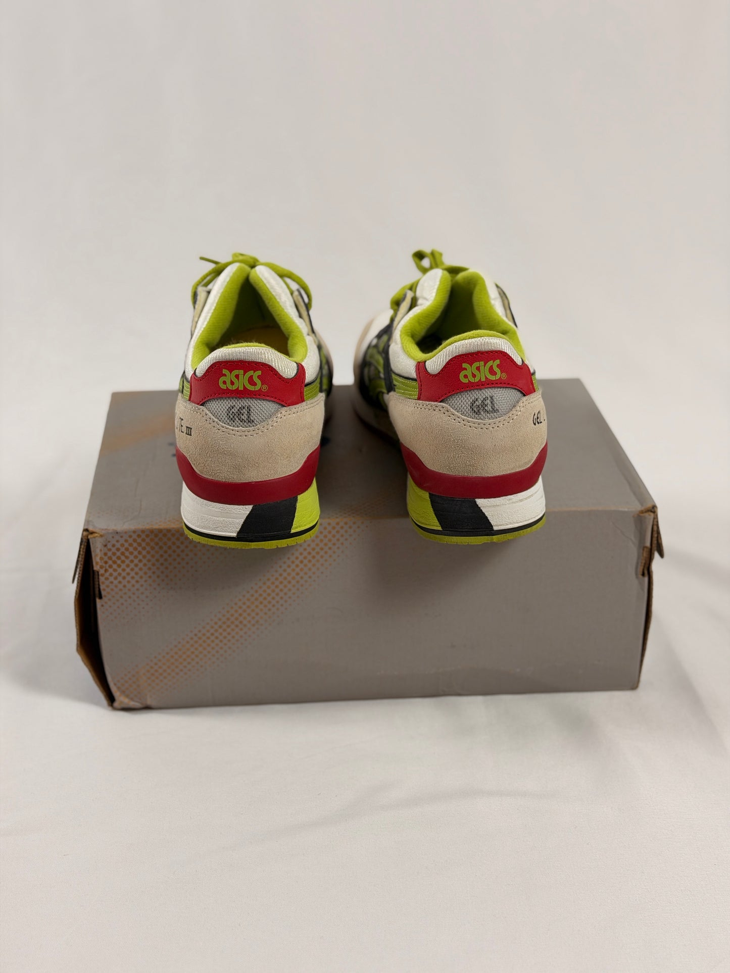 ASICS Gel Lyte 3 Season Spot White Light Green (2009) (Pre-Owned)