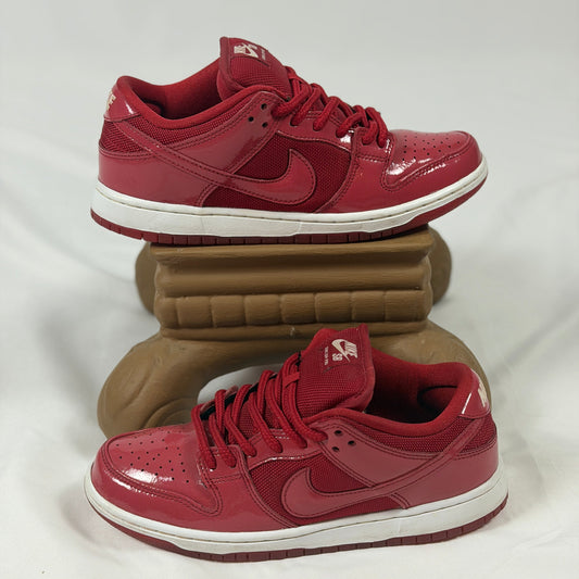 Nike SB Dunk Low Red Patent Leather (Pre-Owned)