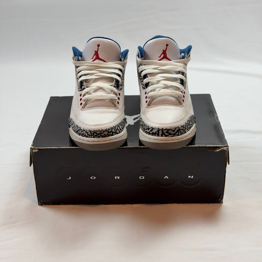 Jordan 3 Retro True Blue (2011)(Pre-Owned)