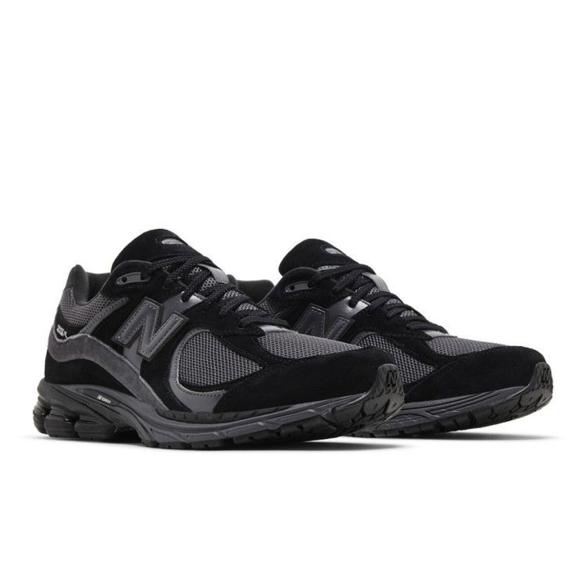 New Balance 2002R Black Dark Grey