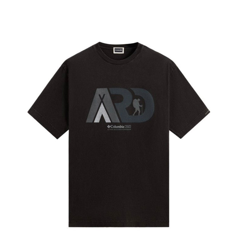 Kith T Shirt x Columbia ARD Vintage Black