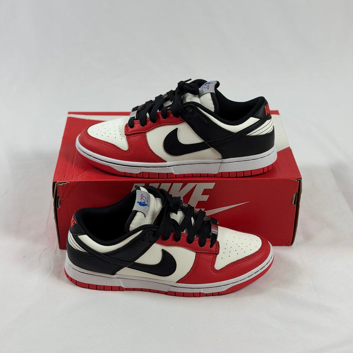 Nike Dunk Low EMB x NBA 75th Anniversary Chicago (Pre-Owned)