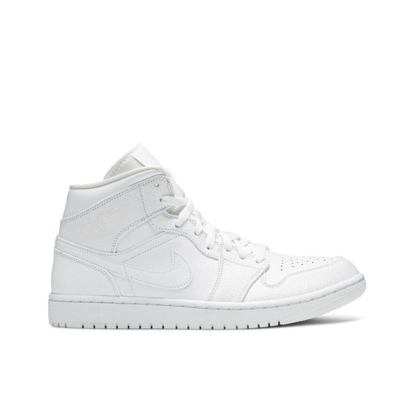 Jordan 1 Mid Triple White 2.0 (2020)