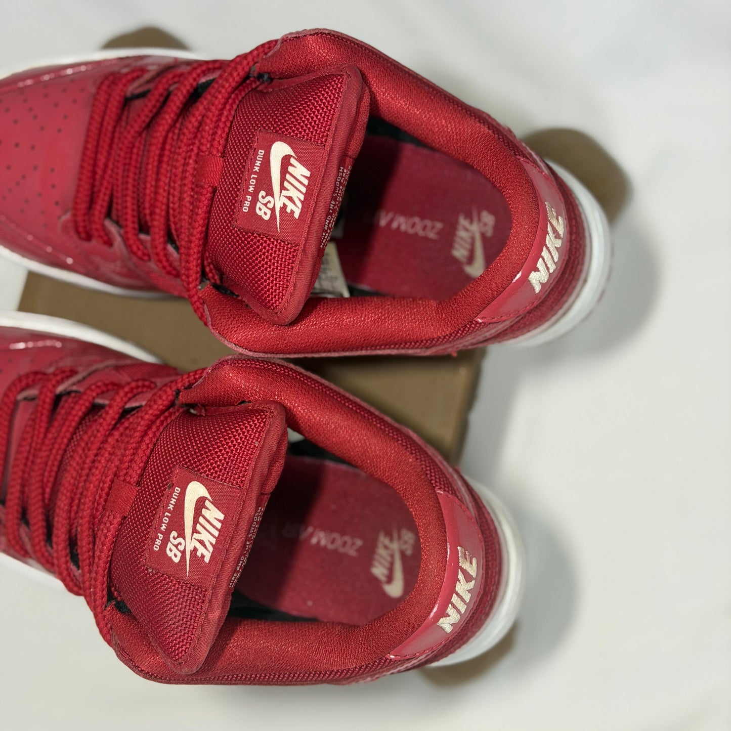 Nike SB Dunk Low Red Patent Leather (Pre-Owned)