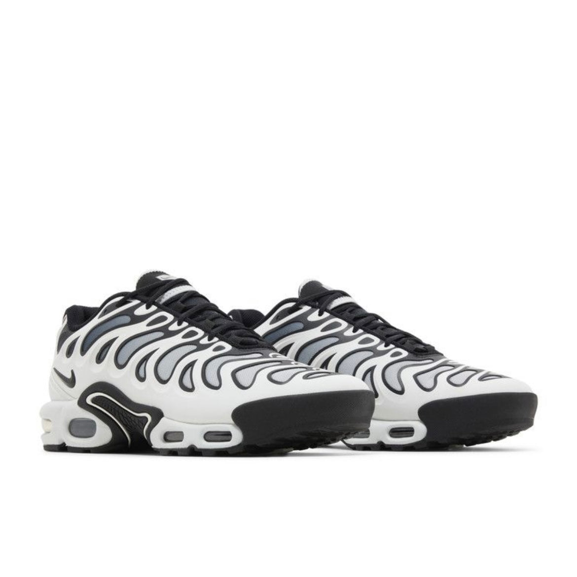 Nike Air Max Plus Drift White Black Metallic Silver