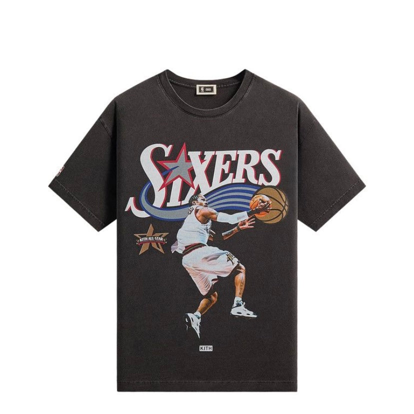 Kith T Shirt Sixers Iverson