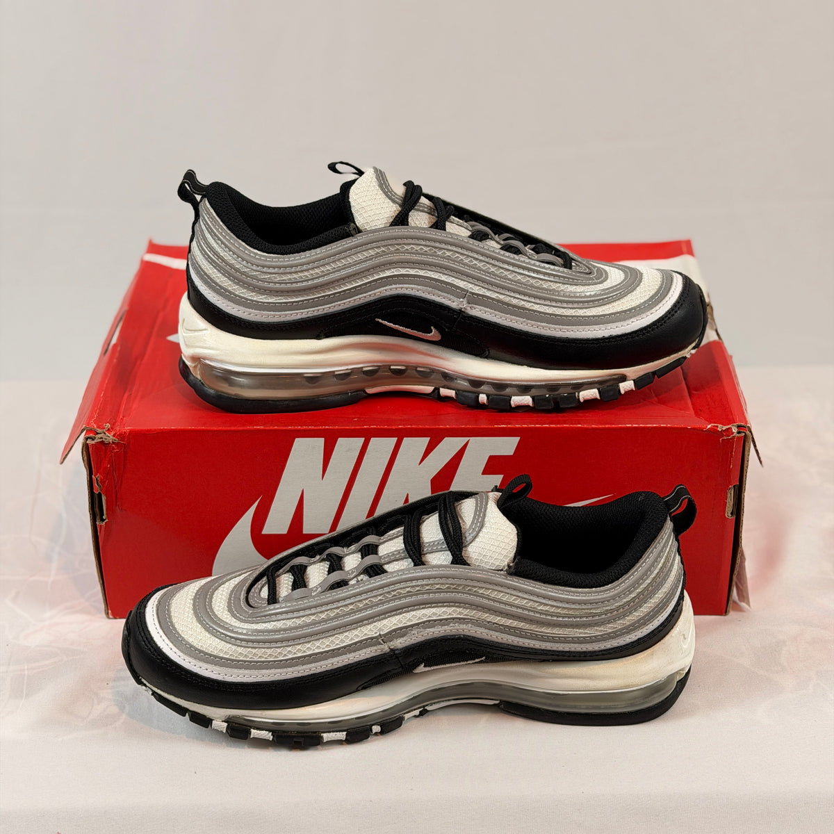 Nike Air Max 97 Black White (Pre-Owned)