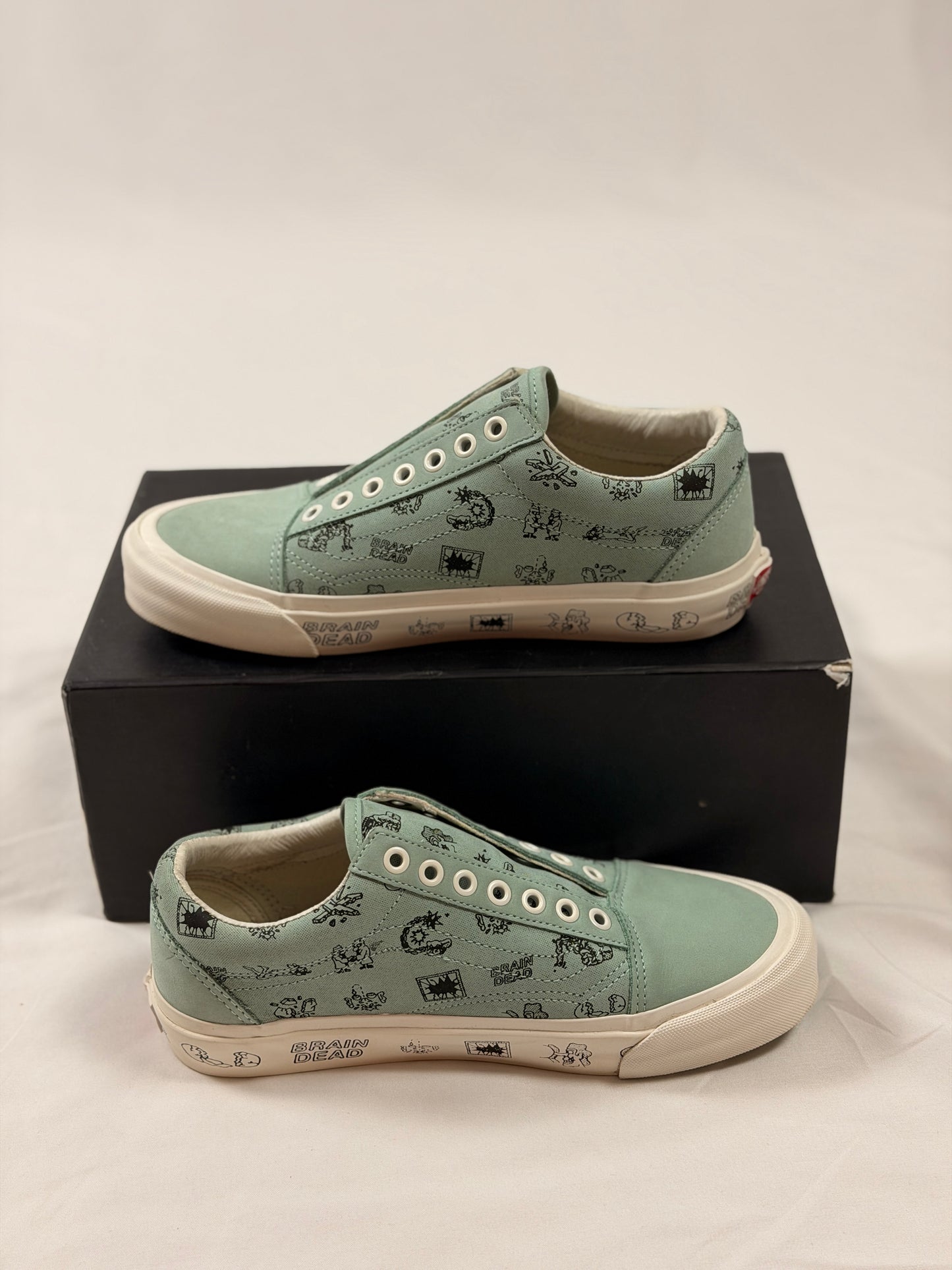 Vans Old Skool LX x Brain Dead Granite Green