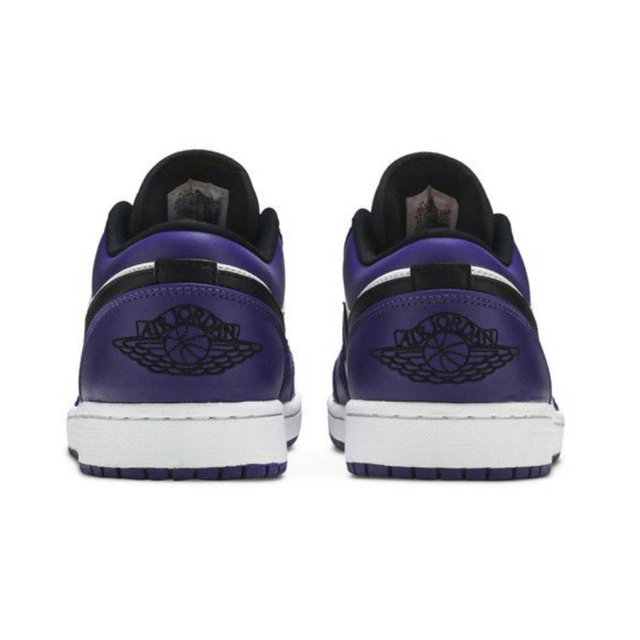 Jordan 1 Low Court Purple White