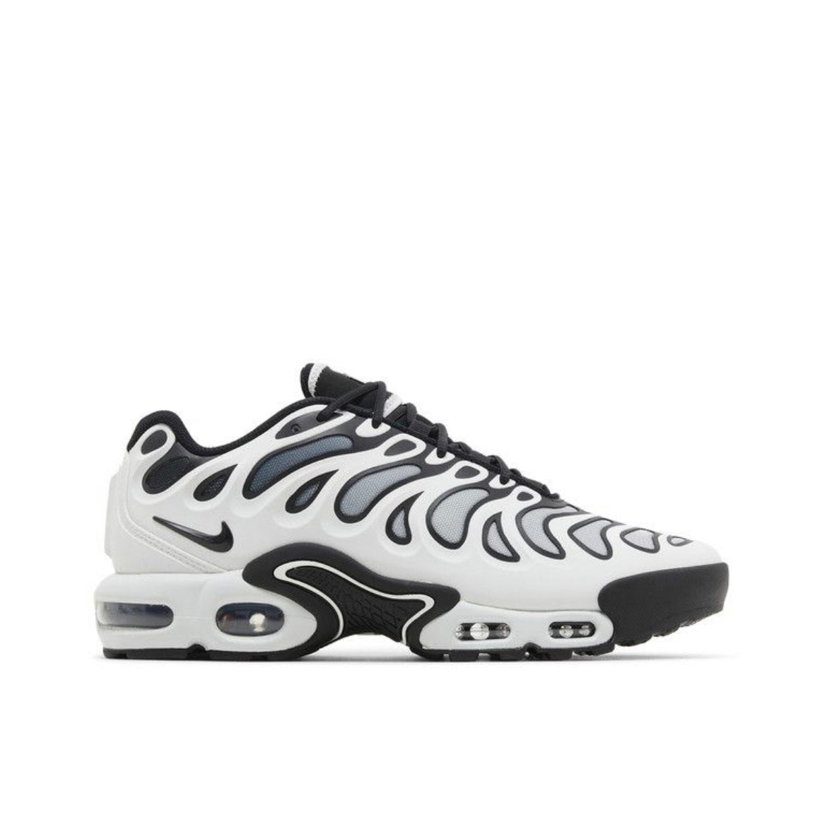 Nike Air Max Plus Drift White Black Metallic Silver