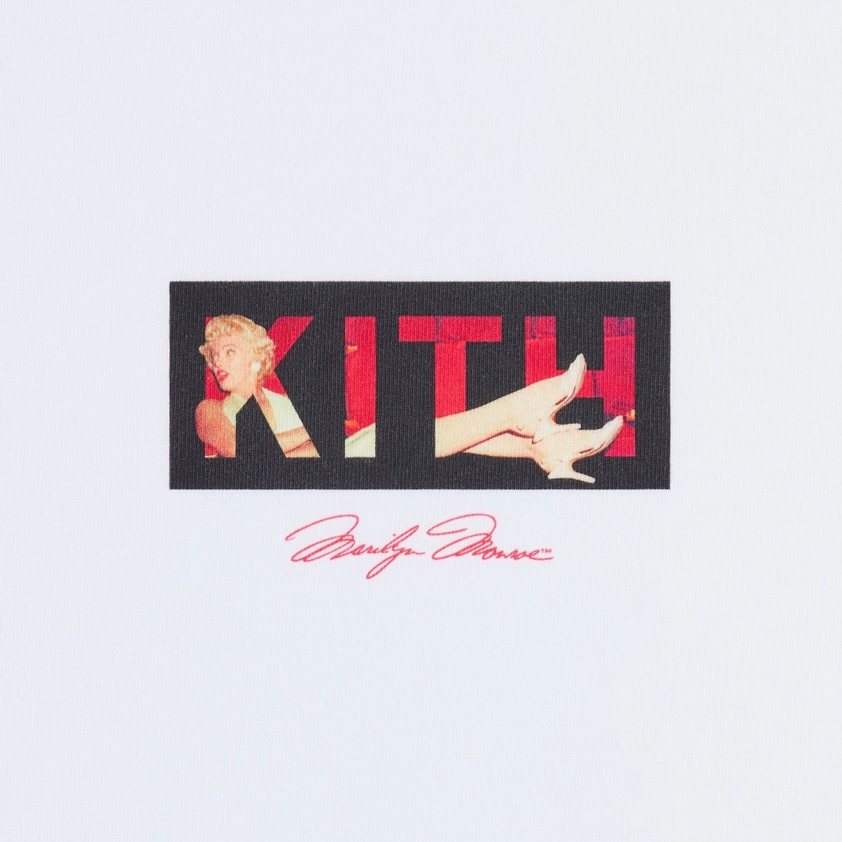 Kith For Marilyn Monroe Seven Year Classic Logo Tee
