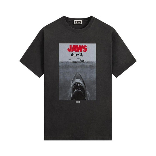 Kith For Jaws Japanese Poster Vintage Tee Black