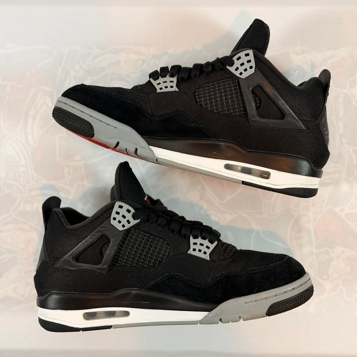 Jordan 4 Retro SE Black Canvas (Pre-Owned)