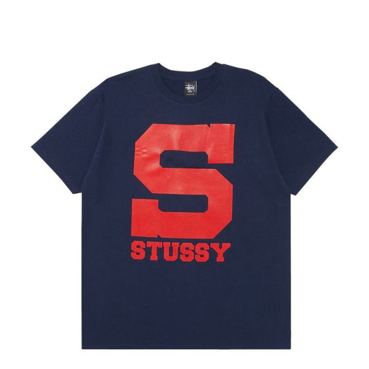 Stussy T Shirt Big S Navy