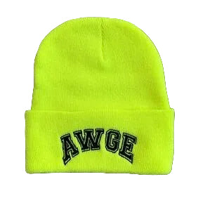 A$AP Rocky Beanie AWGE Neon Yellow
